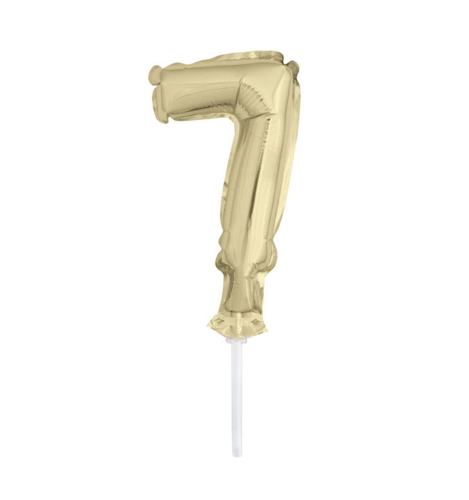 Álblaðra - Kökutoppur - 13 cm - Gyllt