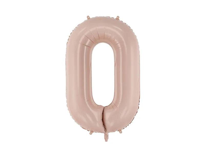 Álblaðra - Tölustafur - 86 cm - Dökk kremlituð