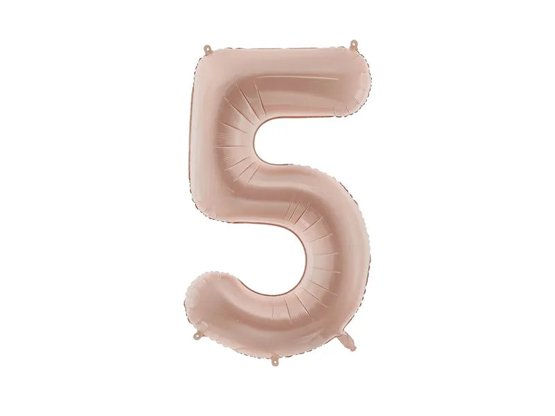 Álblaðra - Tölustafur - 86 cm - Dökk kremlituð