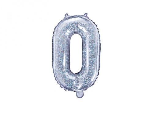 Álblaðra - Tölustafur - 35 cm - Holographic